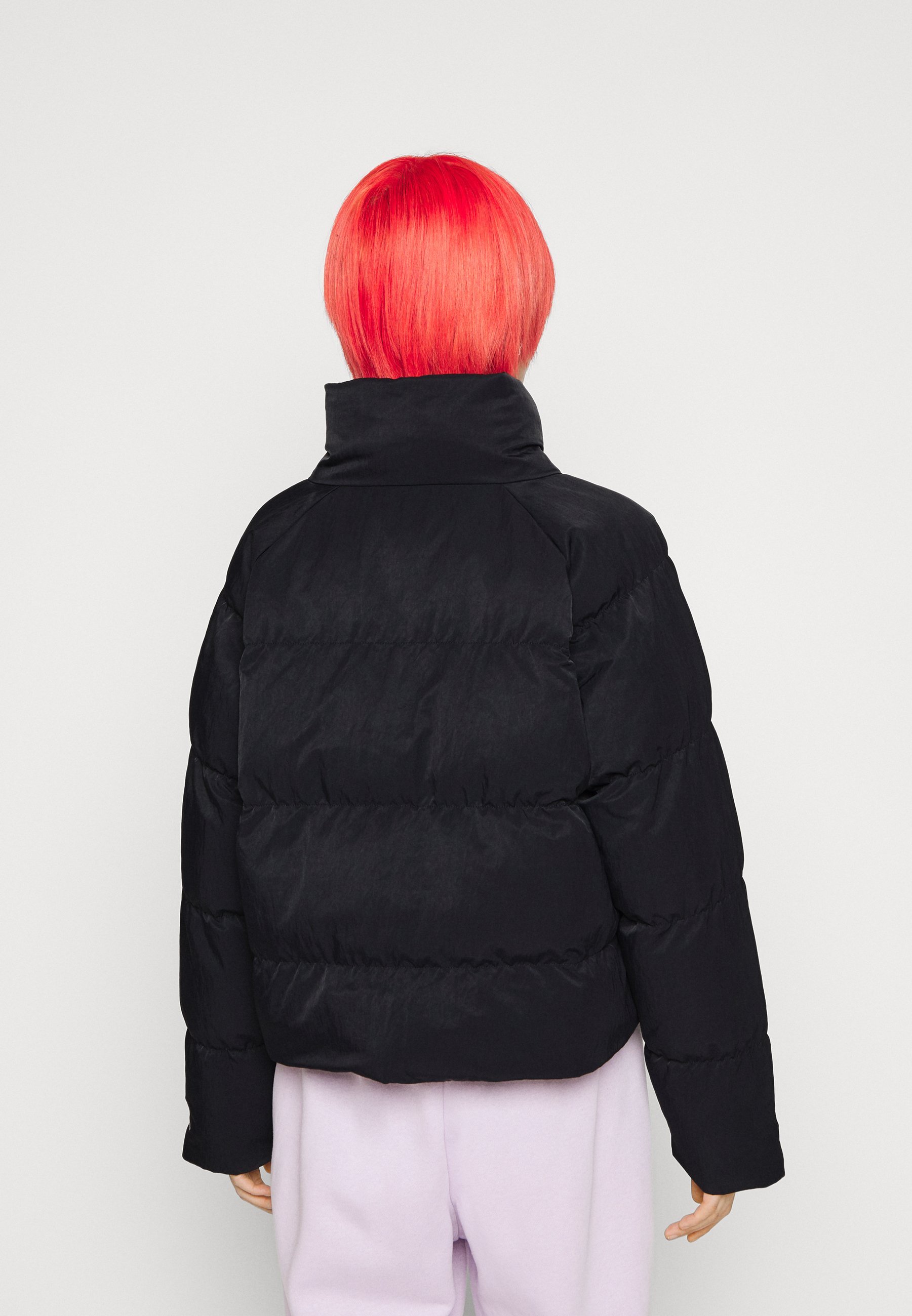 Veste d'hiver Jordan WJ FLIGHT PUFF CORE - Noir/Blanc
