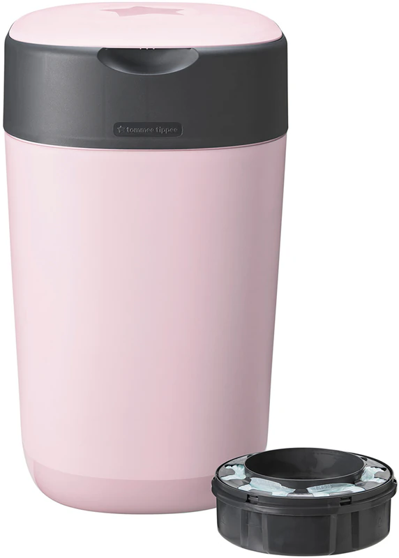 Tommee Tippee Twist & Click Roze Luieremmer + Patroon