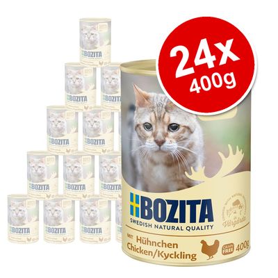 Bozita-säilykepakkaus 24 x 400 g