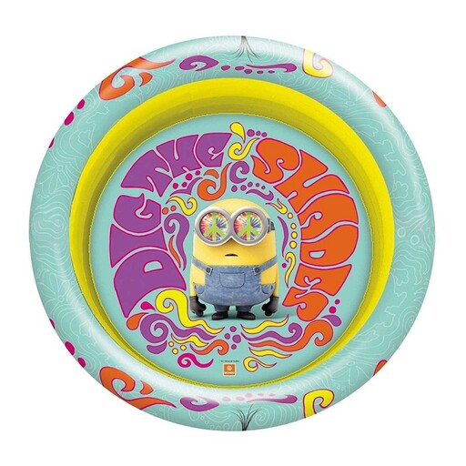 Dmuchany basen dziecięcy 3 pierścienie Minionki 100 cm 16484