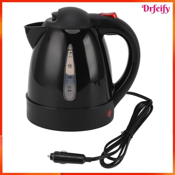 Bollitore elettrico portatile per auto - AKOZON - 1L - 24V accendisigari - 250W - acciaio inox 304