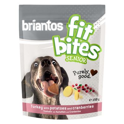 Briantos FitBites Senior - Tacchino con patate e mirtilli rossi