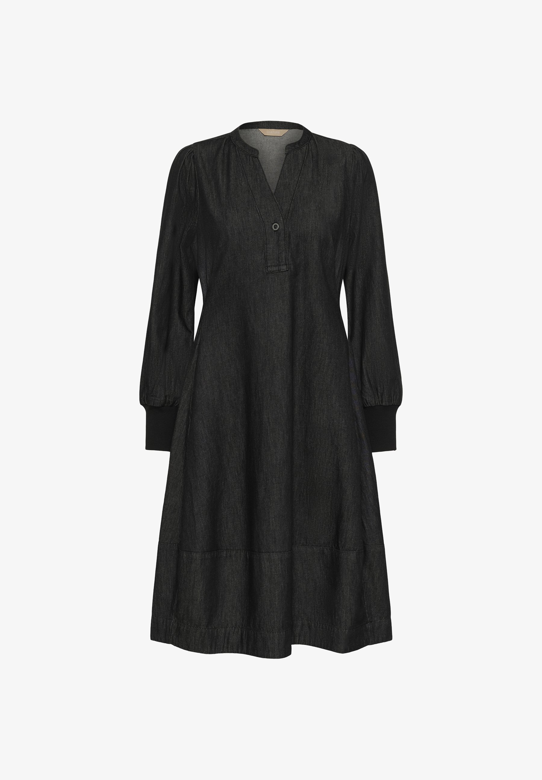 Culture ALLURA ARPA - Denim jurk - zwarte wassing