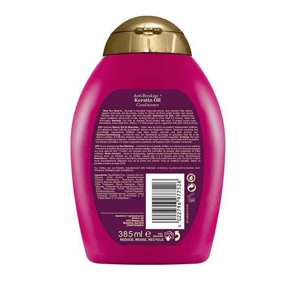 OGX Anti-Haarbruch+ Keratin-Öl-Conditioner 385 ml