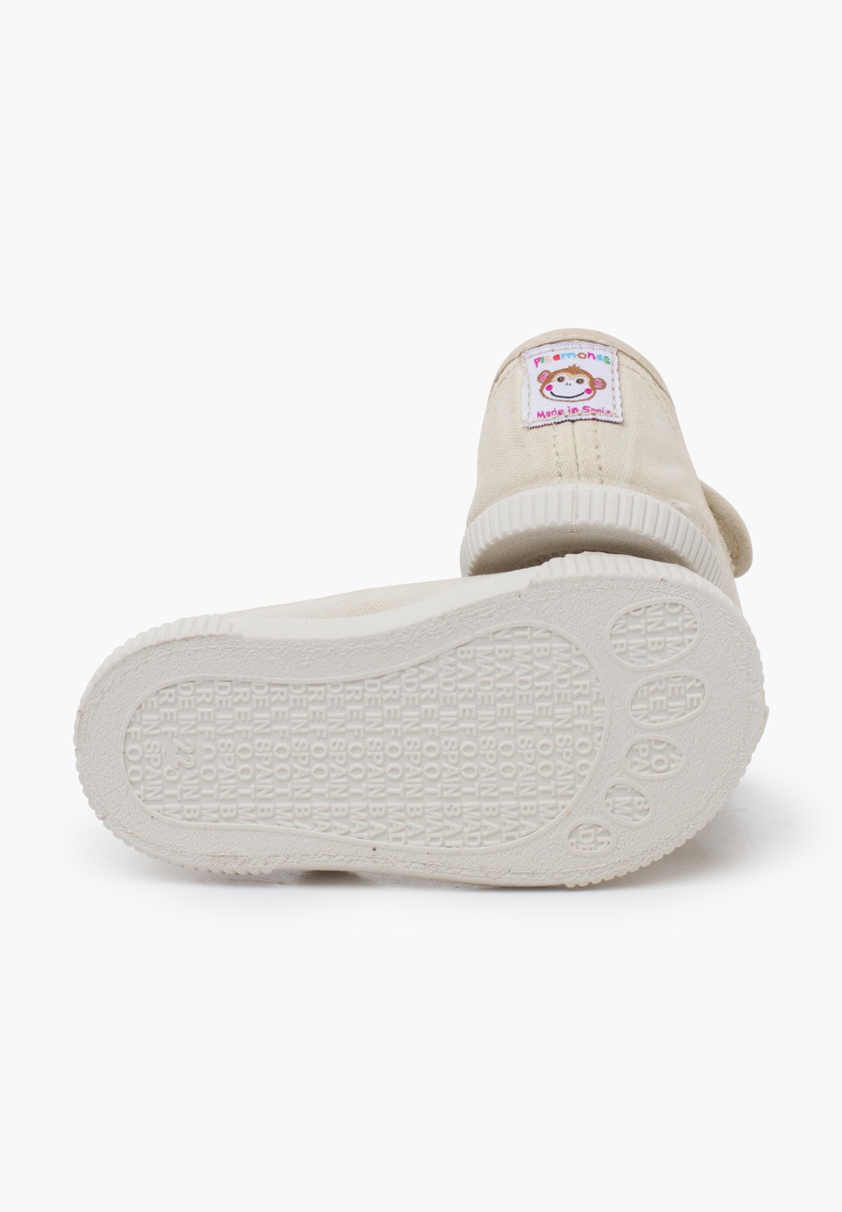 Pisamonas PEPITOS PUNTERA BAREFOOT LAVADA - Babyschuhe - avena
