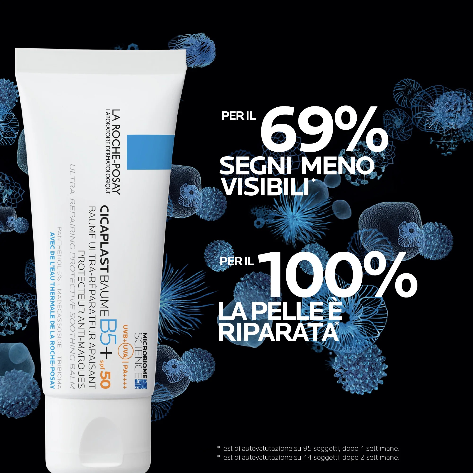 LA ROCHE POSAY La Roche Posay Cicaplast Baume B5 SPF 50 40 ml Verzachtende balsem voor lichaam en gezicht