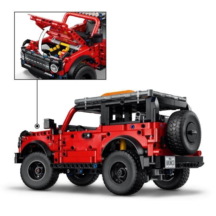 LEGO Technic 42213 Ford Bronco SUV - Set di costruzioni da collezione per bambini dai 9 anni in su