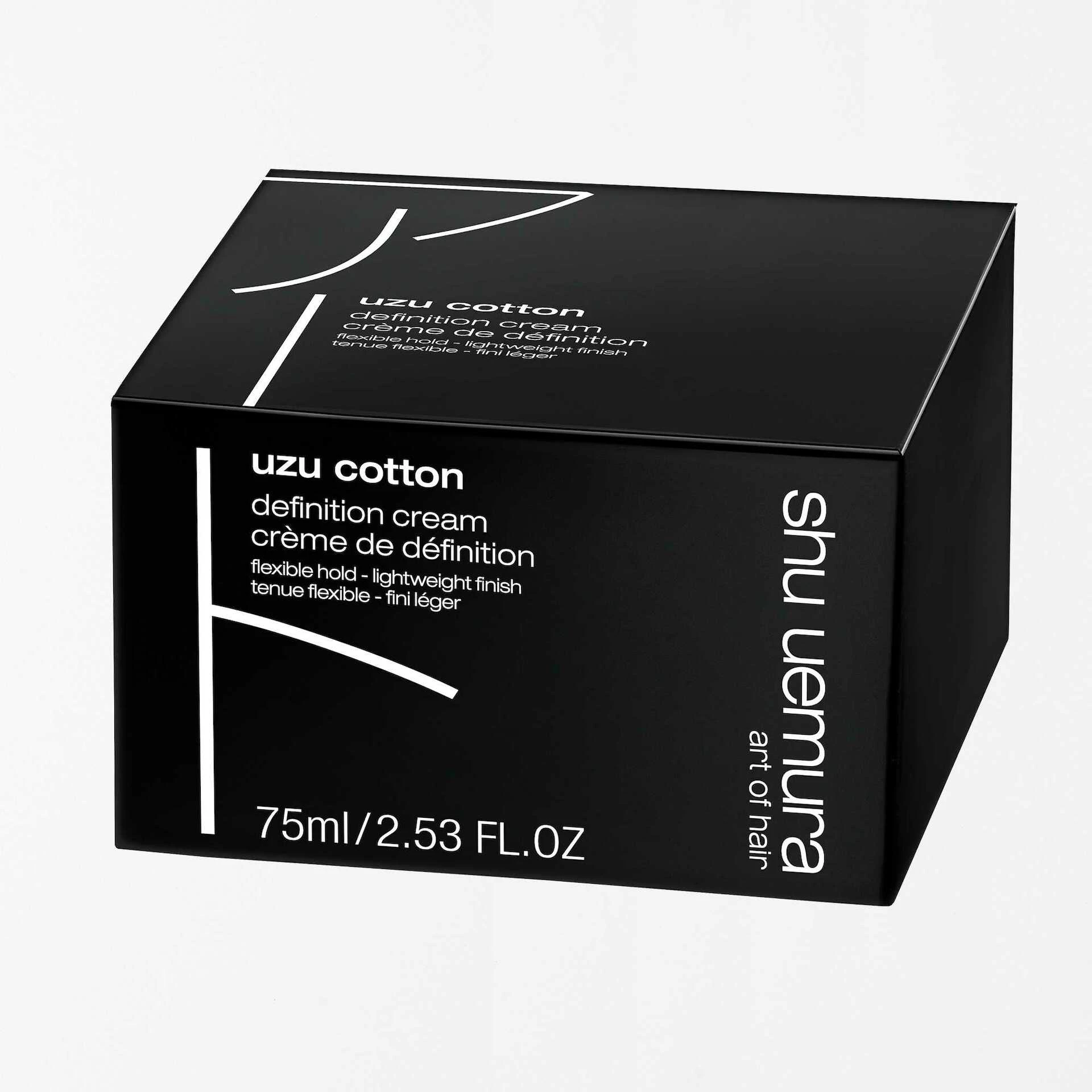 Cremă de păr Uzu Cotton Definition 75 ml - Shu Uemura