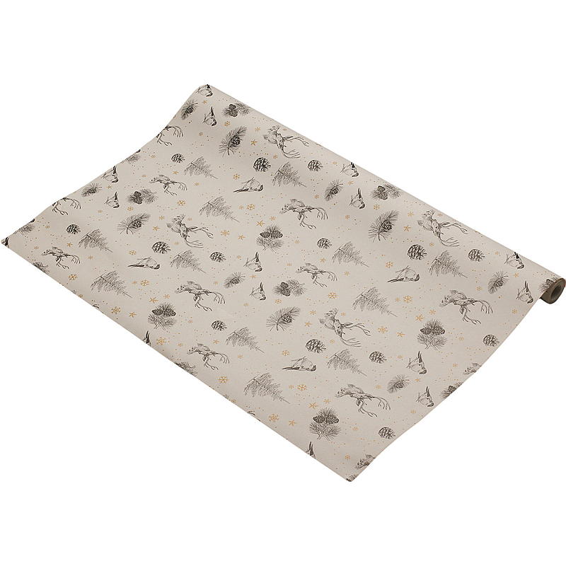 Hjem Julepapir 8 m x 70 cm