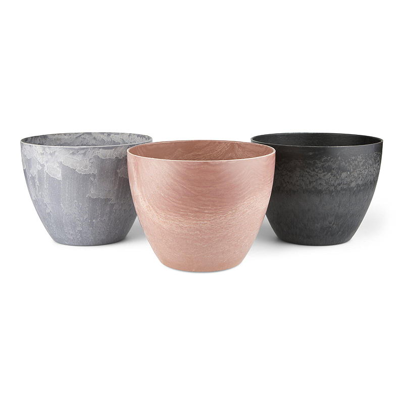 Hausblumentopf ø 27 cm Kunststoff/Kalziumkarbonat