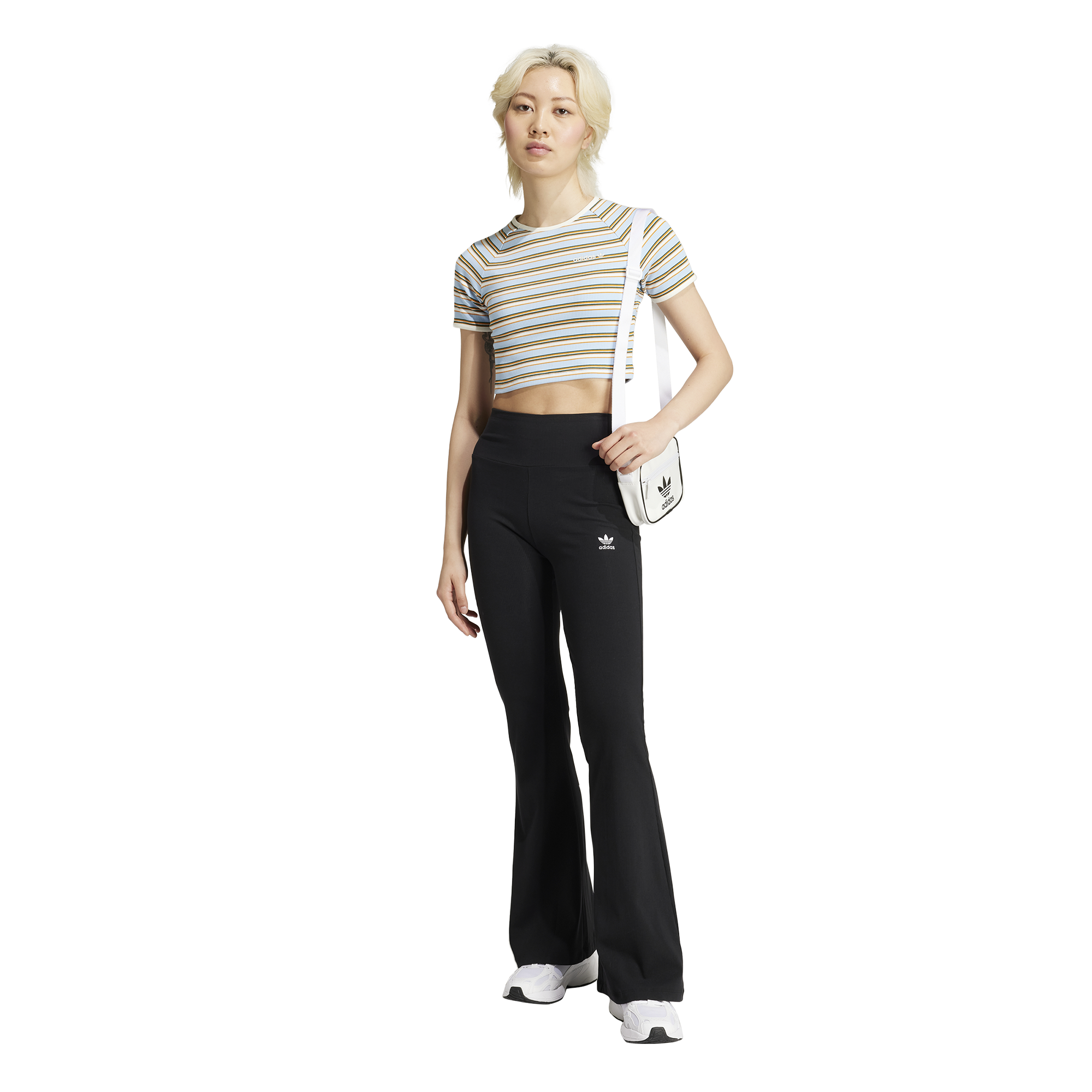 adidas Essentials Rib Flared Leggings