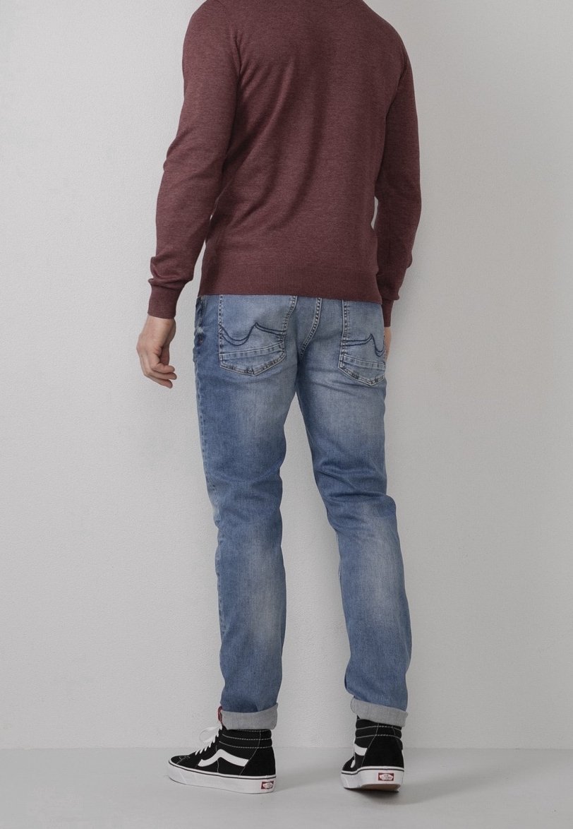 Kurtka Petrol Industries Jumper - ciemnoczerwona w cętki