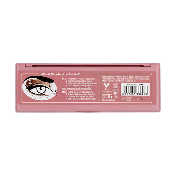 Sensuel makeup-sæt | 1 stk.