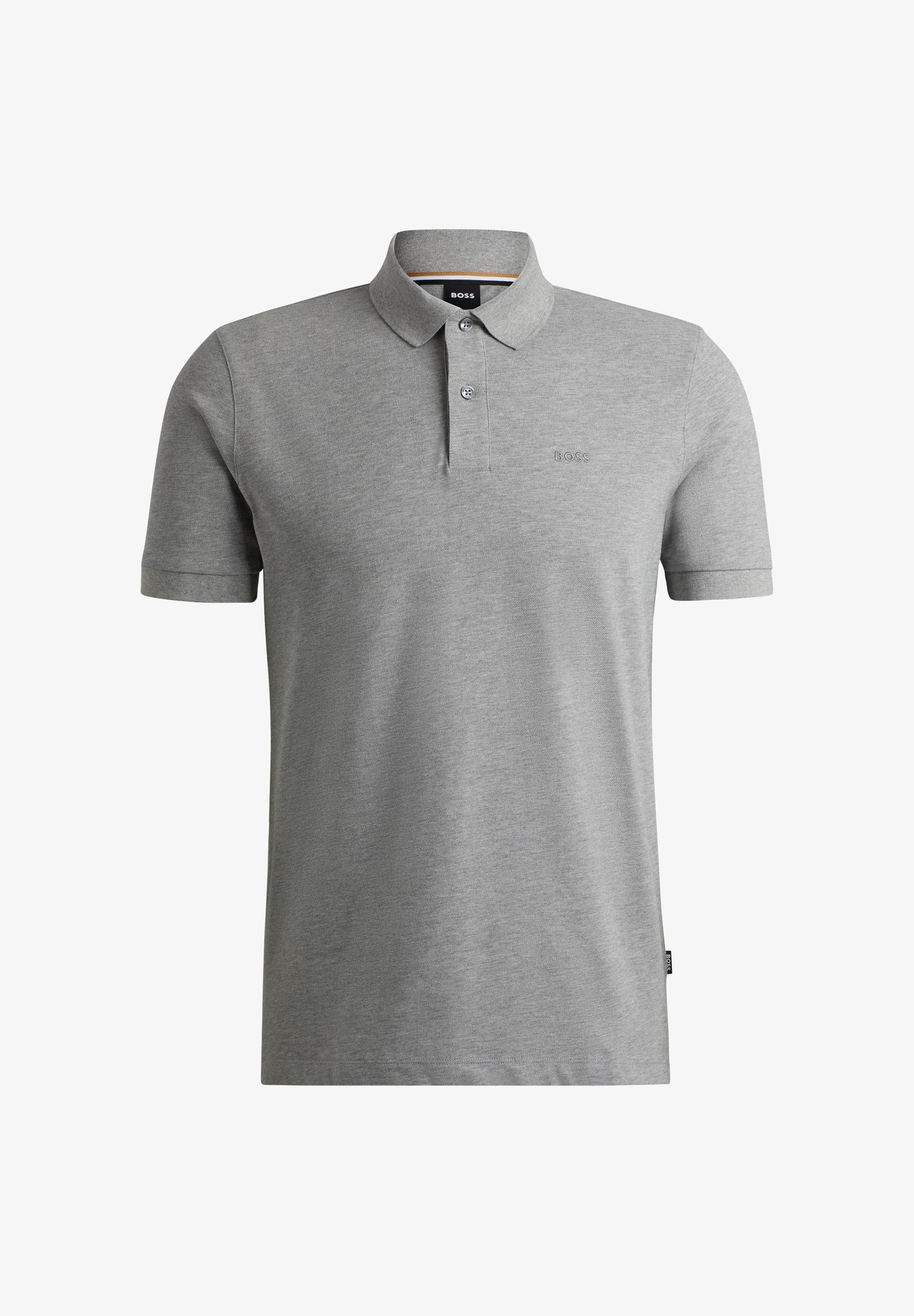 BOSS PALLAS - Poloshirt - zilverkleurig