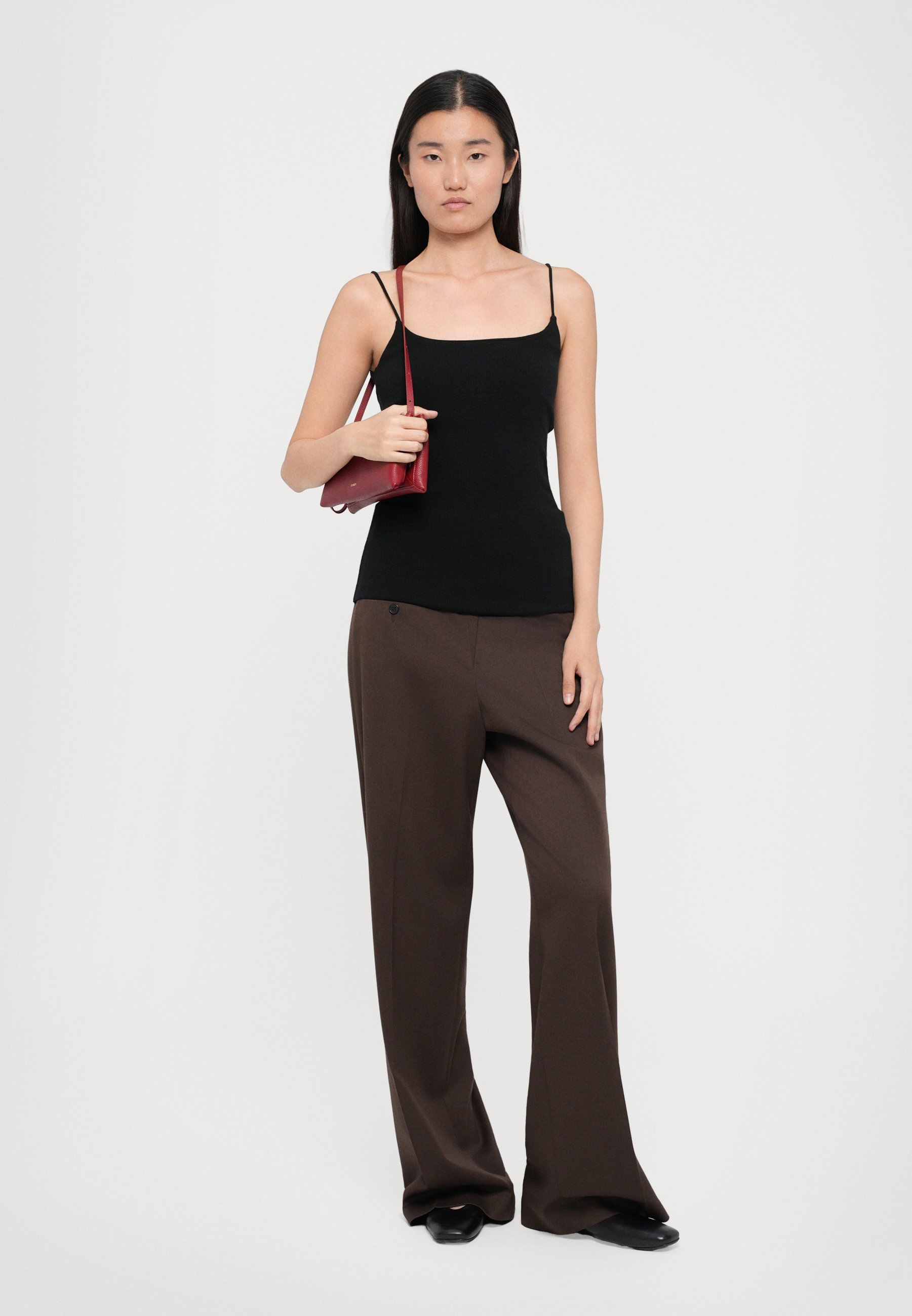 MM6 Maison Margiela TÍLKO - Top - černá