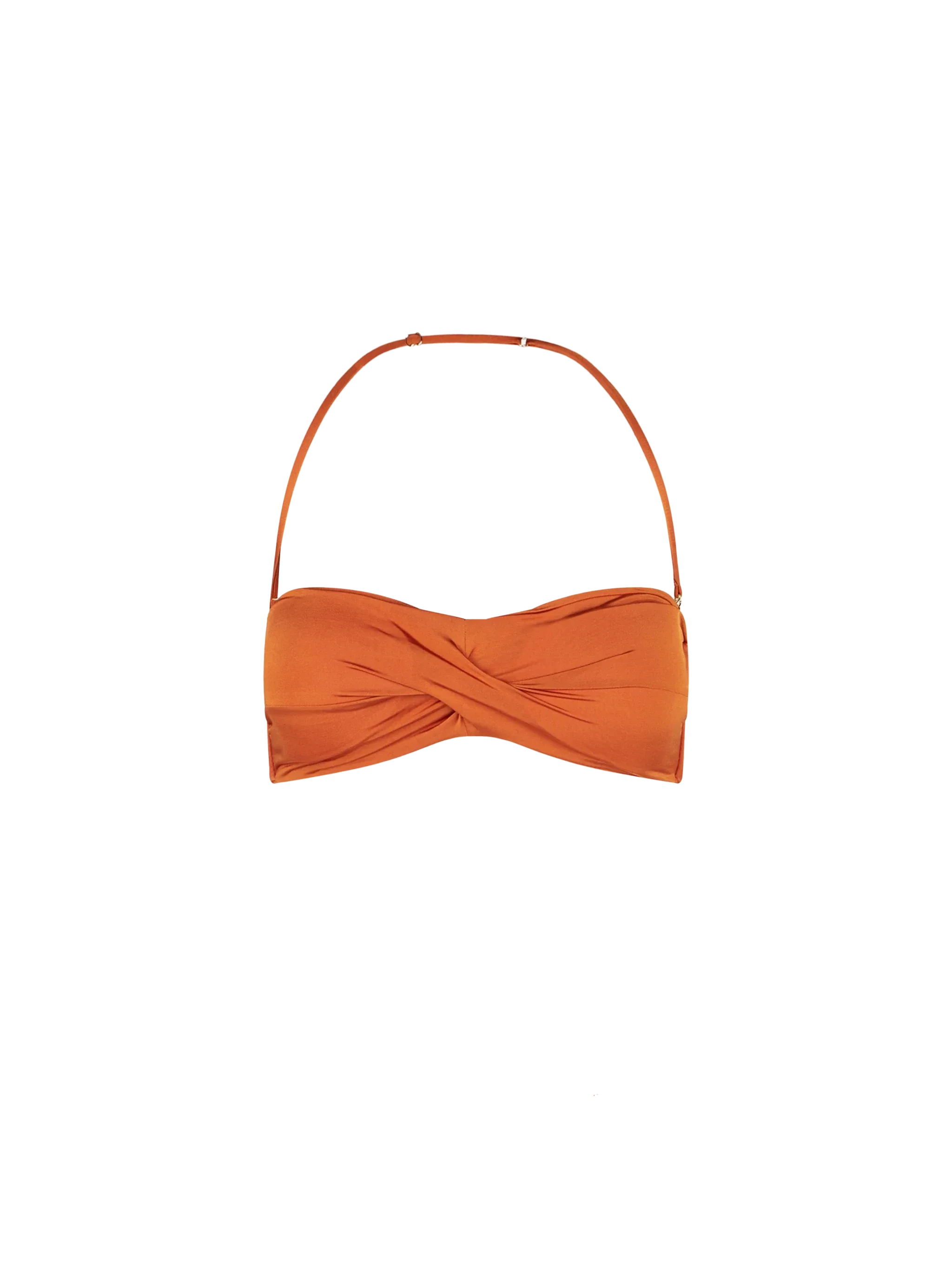 Oranje band bovenaan