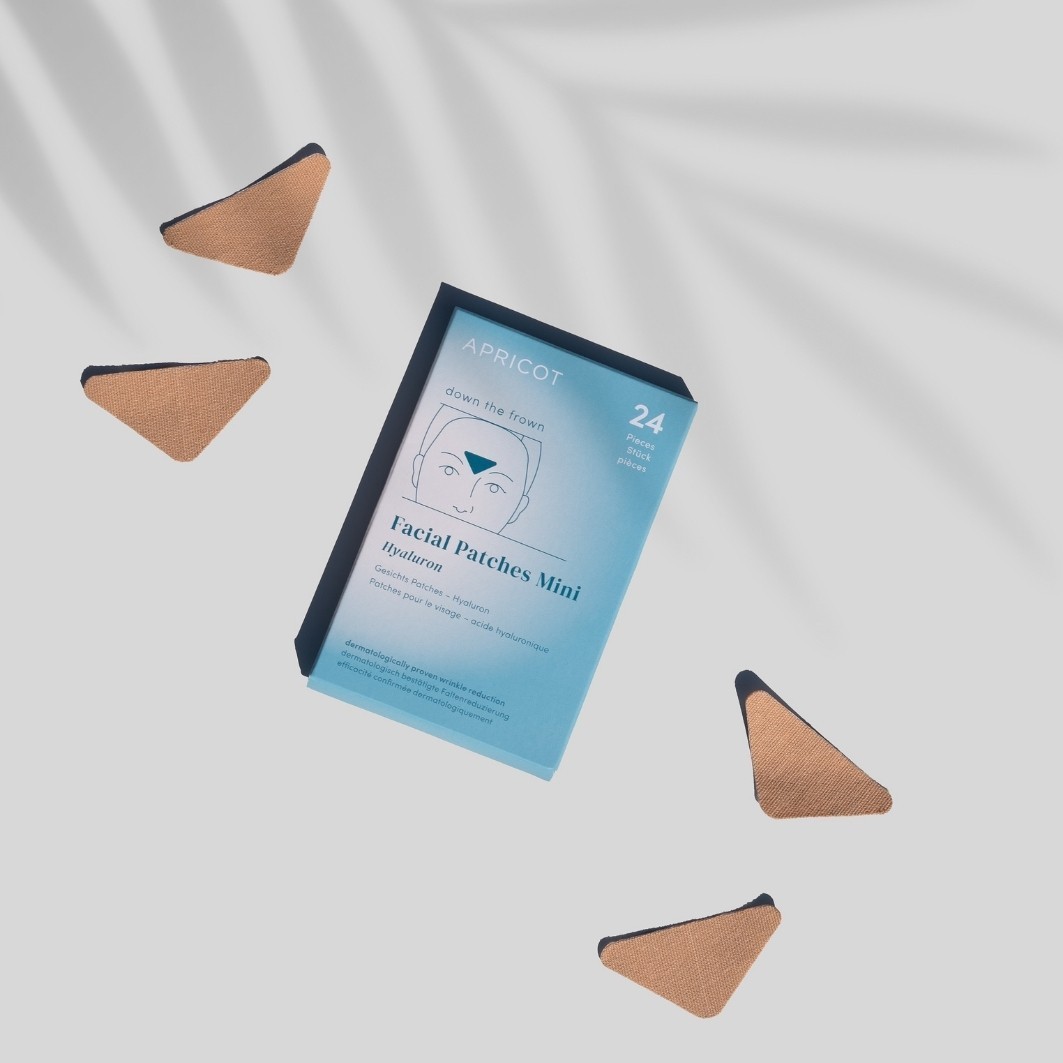Maska protiv starenja od marelice, blazinice za lice s hijaluronskom kiselinom – mini – 1 komad