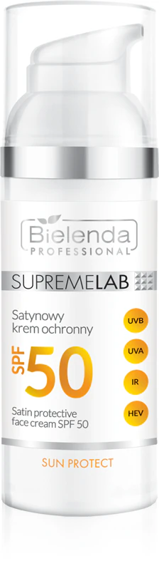 Bielenda Professional Supremelab Sun Protect saténový ochranný krém proti slnečnému žiareniu SPF 50