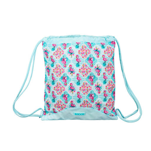  Gymsack Moos Flamingo Turquoise