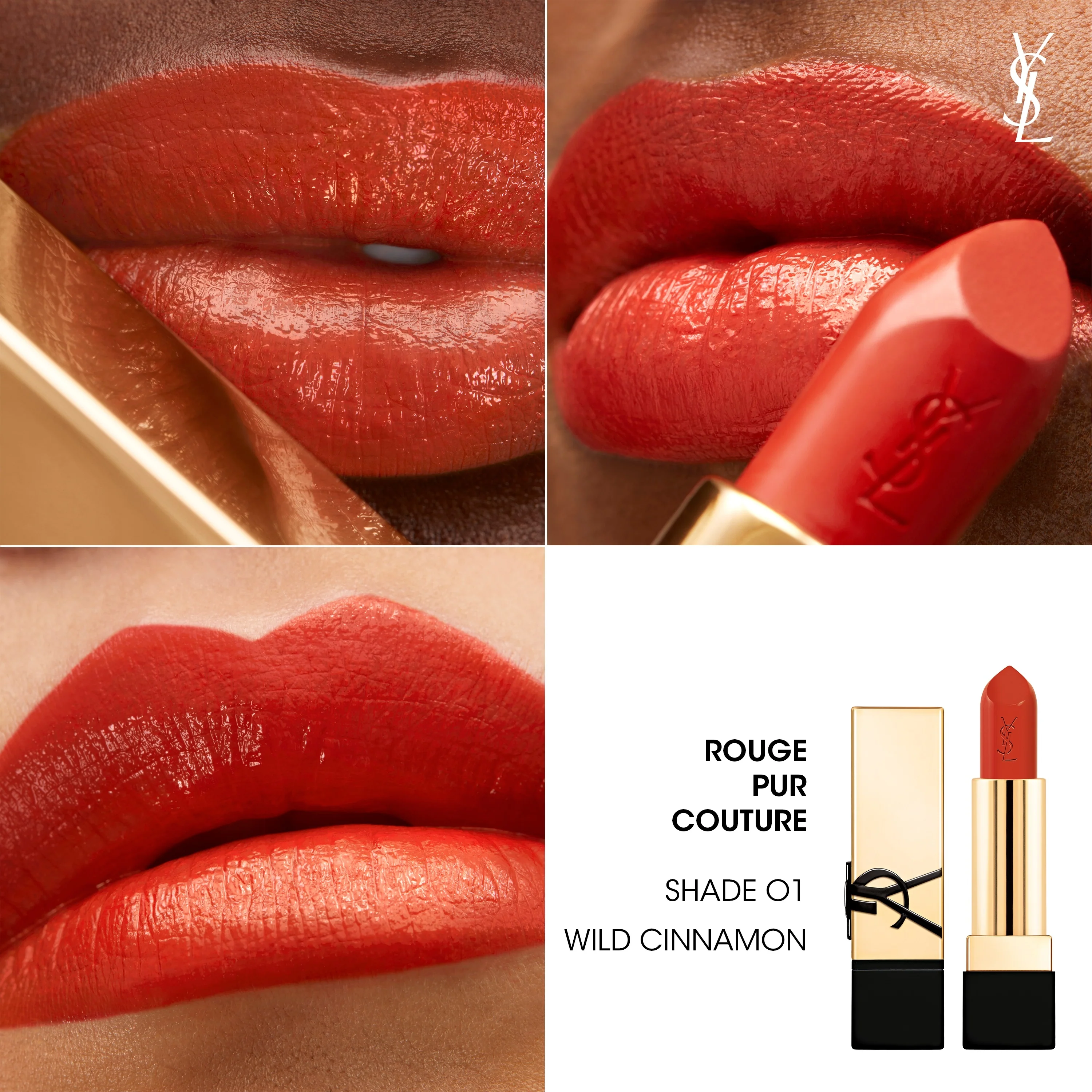 Labbra Rouge Pur Couture - Rossetto Satinato - Rossetto