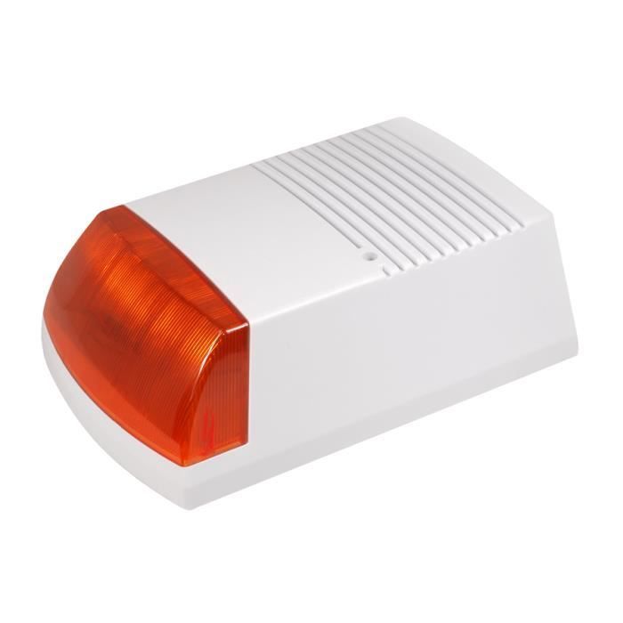 Alarm siren - DC3300 - Solar powered - Indoor/Outdoor - Wireless