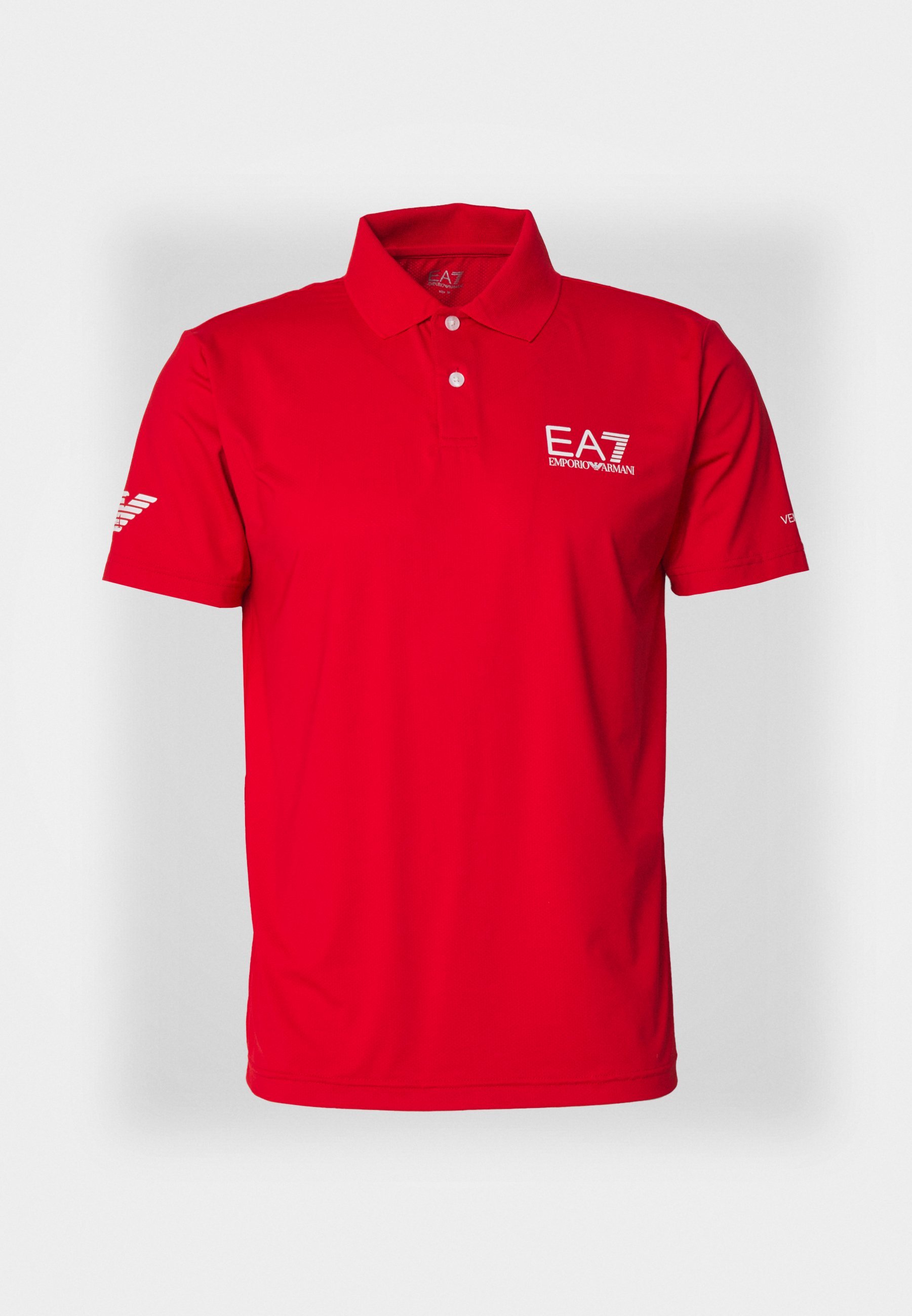 EA7 Emporio Armani MULTI VENTUS7 - Koszulka polo - racing red