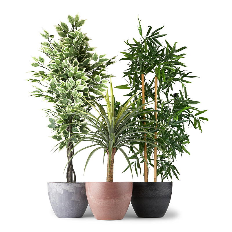 Hjemmepotte ø 27 cm plast/kalsiumkarbonat