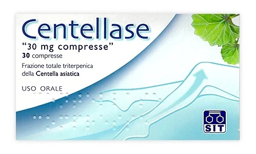 SIT Centellase 30 mg Gotu Kola 30 comprimidos Insuficiência venosa