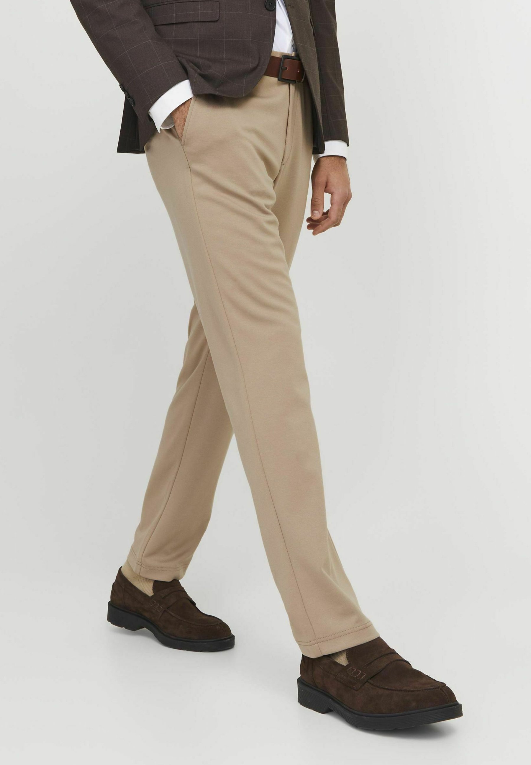 Jack & Jones 2ER-PACK REGULAR FIT - Chino nohavice - námornícky tmavomodrý blazer