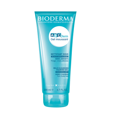 Bioderma Abcderm Soft pěnový gel 200 ml 200 ml