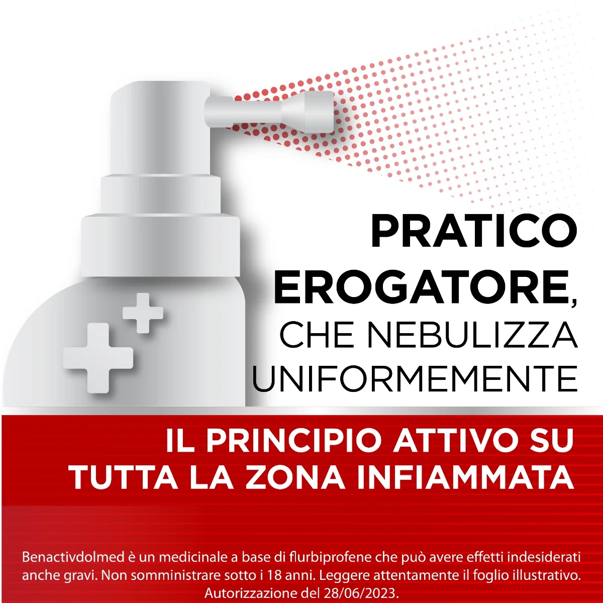 BENACTIV Spray Benactivdolmed 15 ml, analgésique et anti-inflammatoire