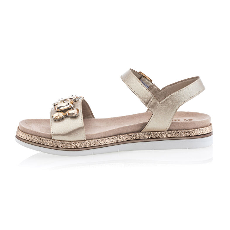 Gele sandalen/open teenschoenen voor dames