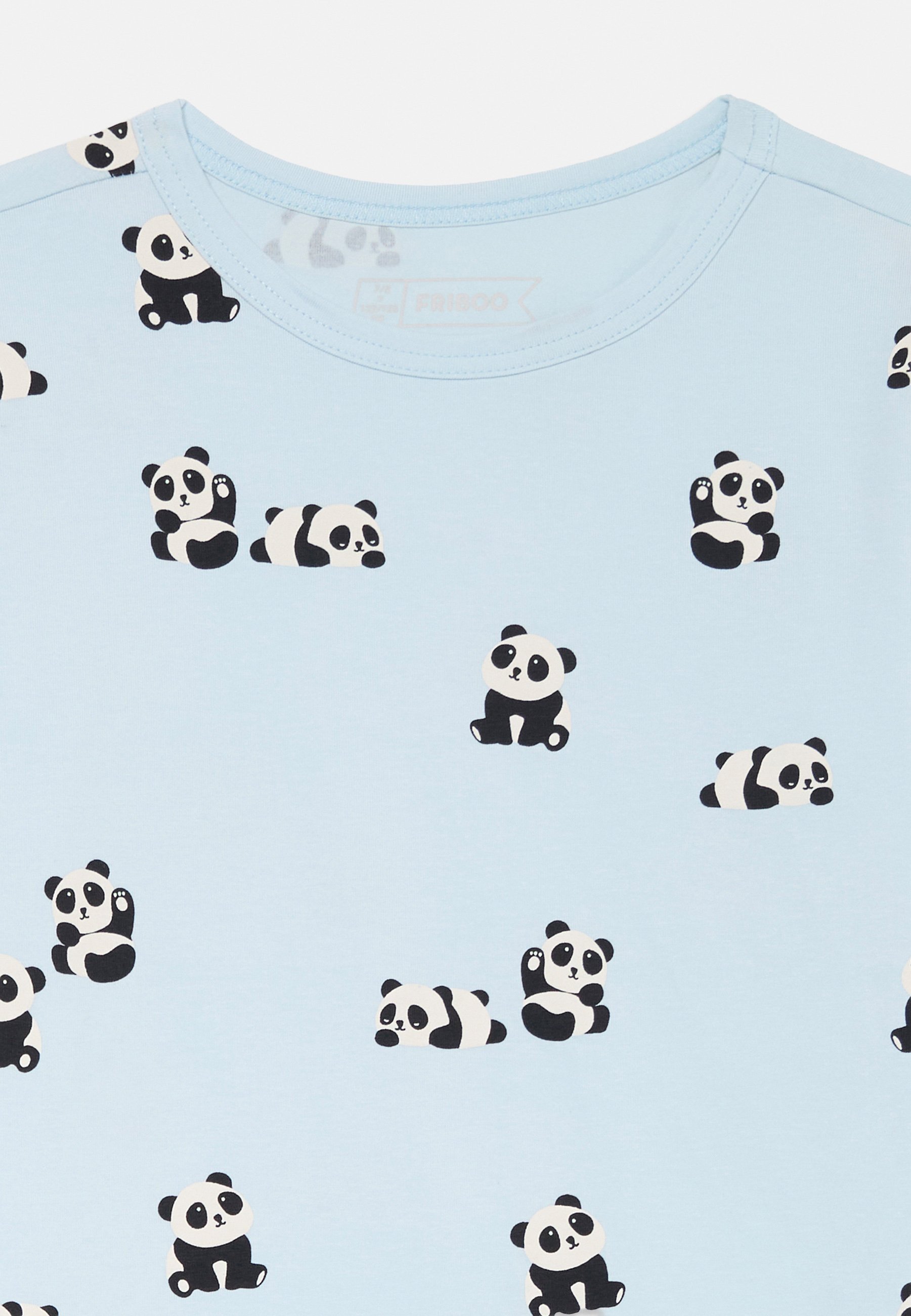 Ensemble pyjama Friboo 3 pièces - bleu clair/bleu/vert clair