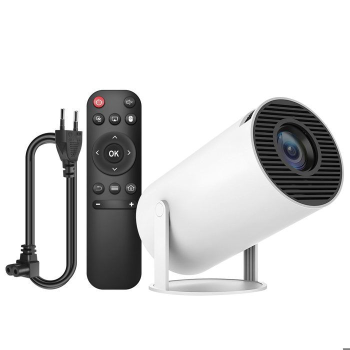 Vidéoprojecteur - AVIZAR - Android 11 - WiFi - Bluetooth - 720p HD - 180° Orientable