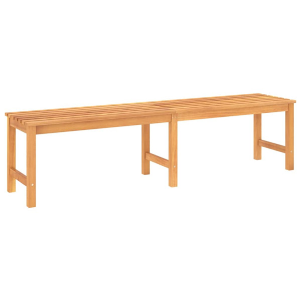 Ławka ogrodowa Brąz 180 x 40 x 45 cm Drewno tekowe vidaXL