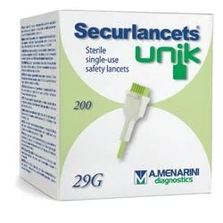 MENARINI Securlancets Unik G29 200 peças