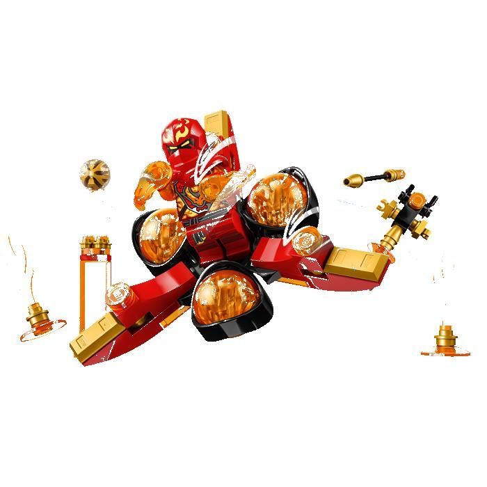 LEGO Ninjago 71777 El Spinjitzu Flip de Kai: Poder del Dragón, Regalos, Juguetes, Coleccionables, 6+