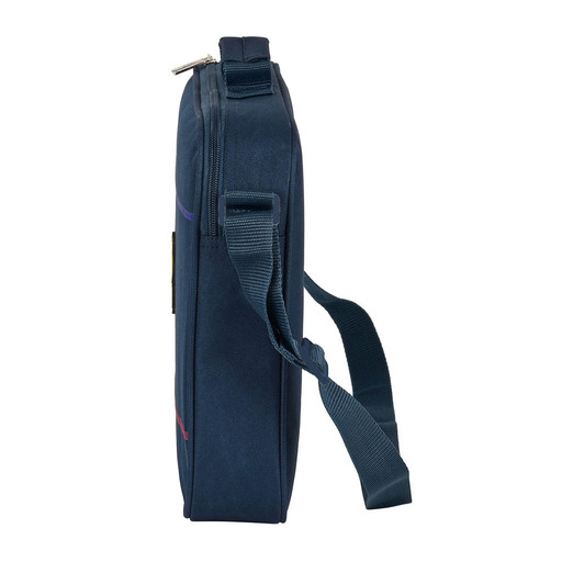  Mochila Safta M385 para atividades extracurriculares, azul, tamanho padrão unissex infantil.