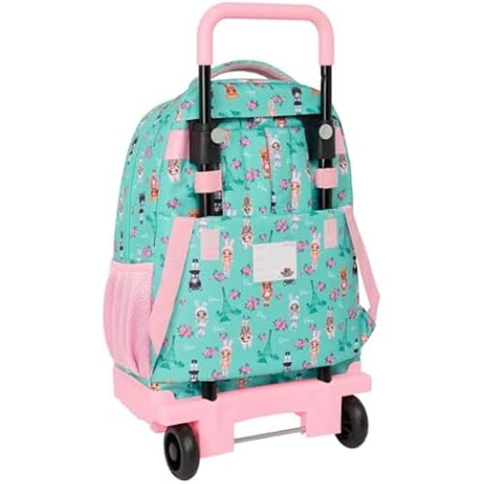 Mochila com rodinhas - SAFTA - NANANA BUNNY - Compacta - Confortável - Infantil