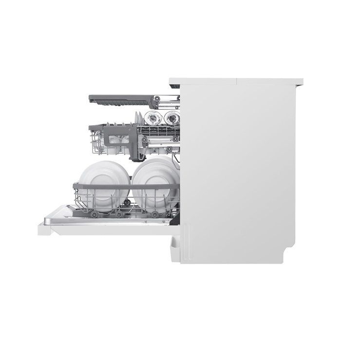 Lavavajillas de 60 cm - LG - DF365FWS - 14 servicios - Motor Inverter - Conectividad WiFi