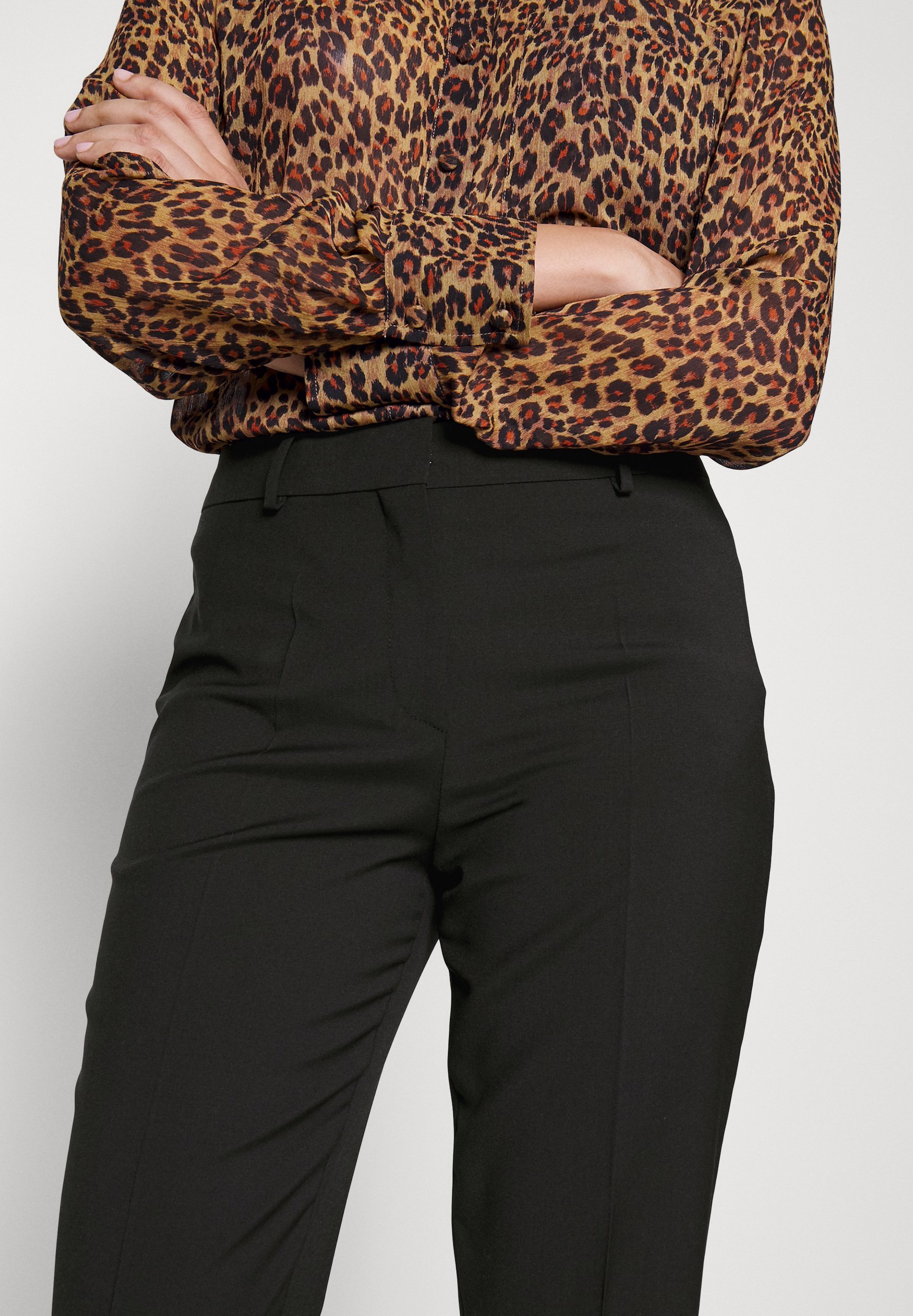BOSS TILUNAH - Broek - zwart