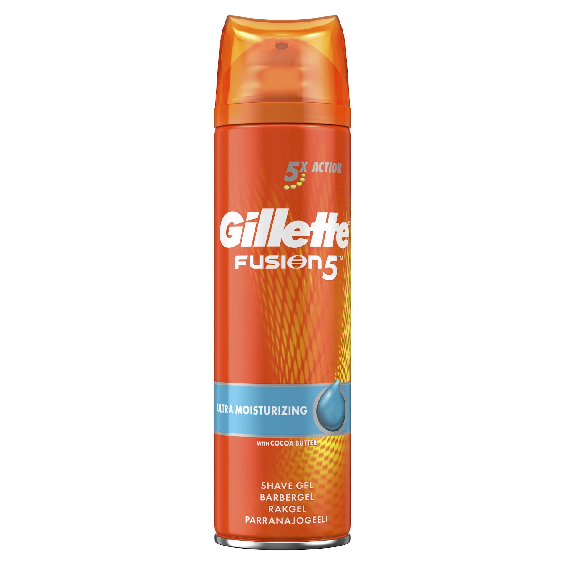 Gel de ras Fusion5 Ultra Hidratant 200 ml - Gillette