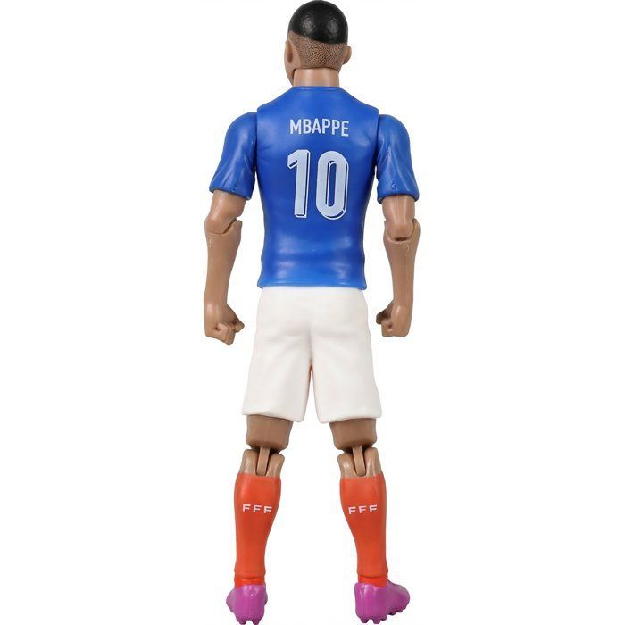 Figura articulada - Seleção Francesa - MEGABLEU - Mbappé número 10 - 20 cm