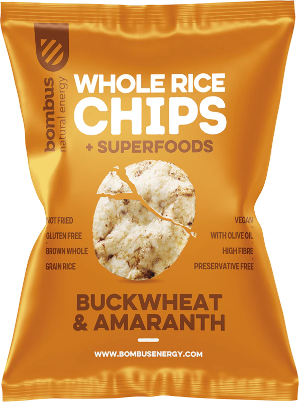 Bombus Chips de Arroz Integral