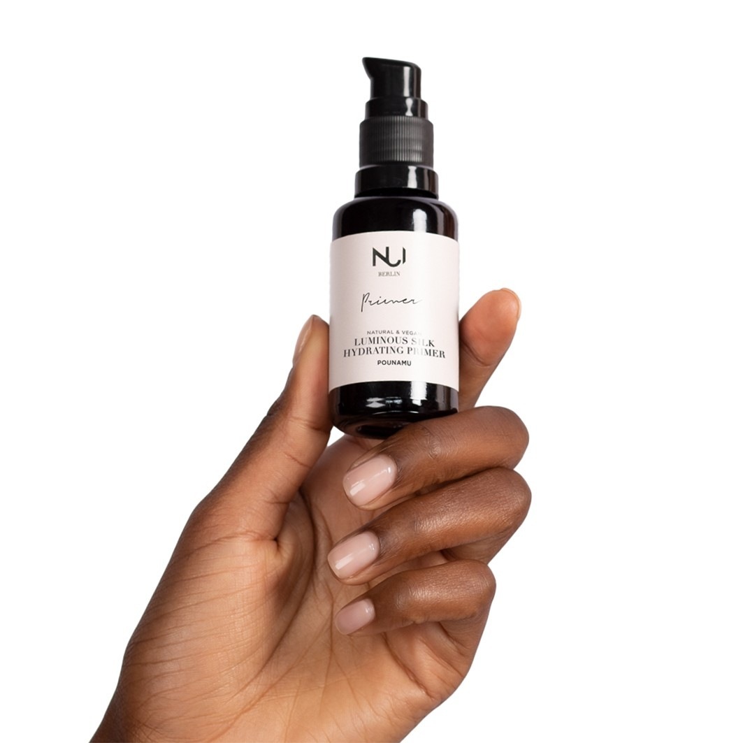 Nui Cosmetics Primer Natural Luminous Silk hidratantni primer za lice Pounamu - 30 ml