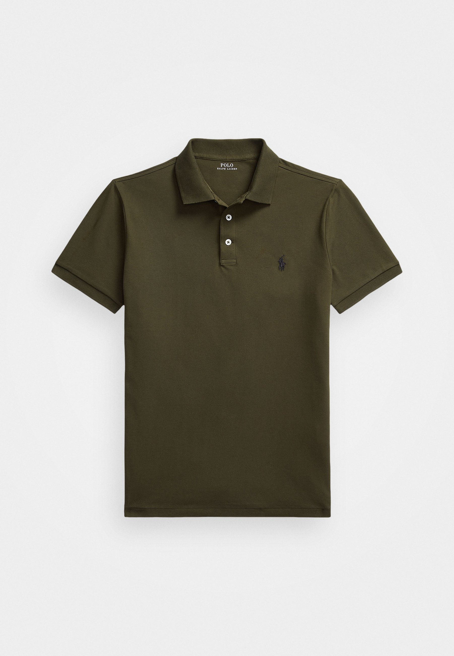 Polo Ralph Lauren CUSTOM SLIM FIT STRETCH MESH POLOSHIRT - Polo shirt - company olive