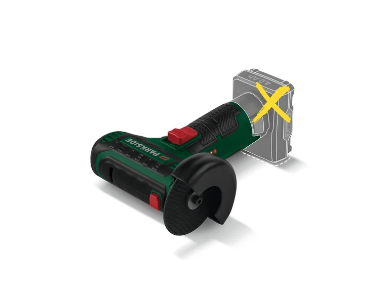 PARKSIDE® Batteridrevet vinkelsliper PWSA 12 C2, 12V