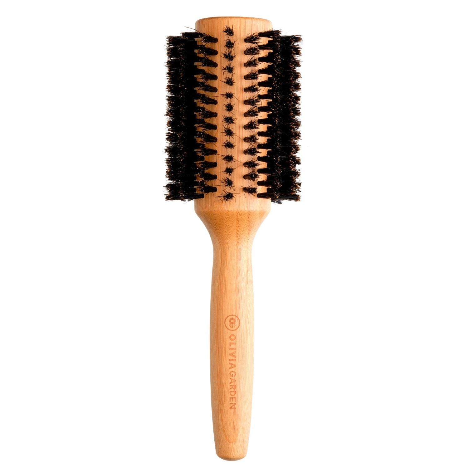 Olivia Garden apvalus šepetys BAMBOO TOUCH Blowout šerno šerių modeliavimo šepetys - 1 vnt.