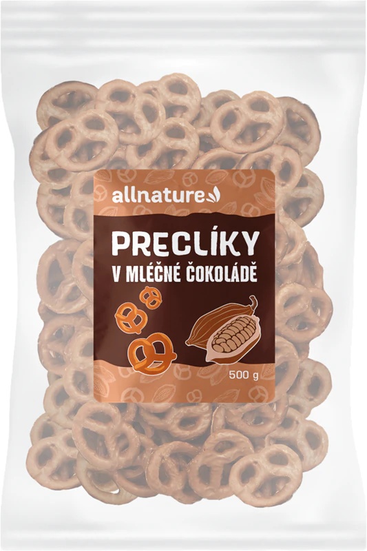 „Allnature“ pieninio šokolado krekeriai