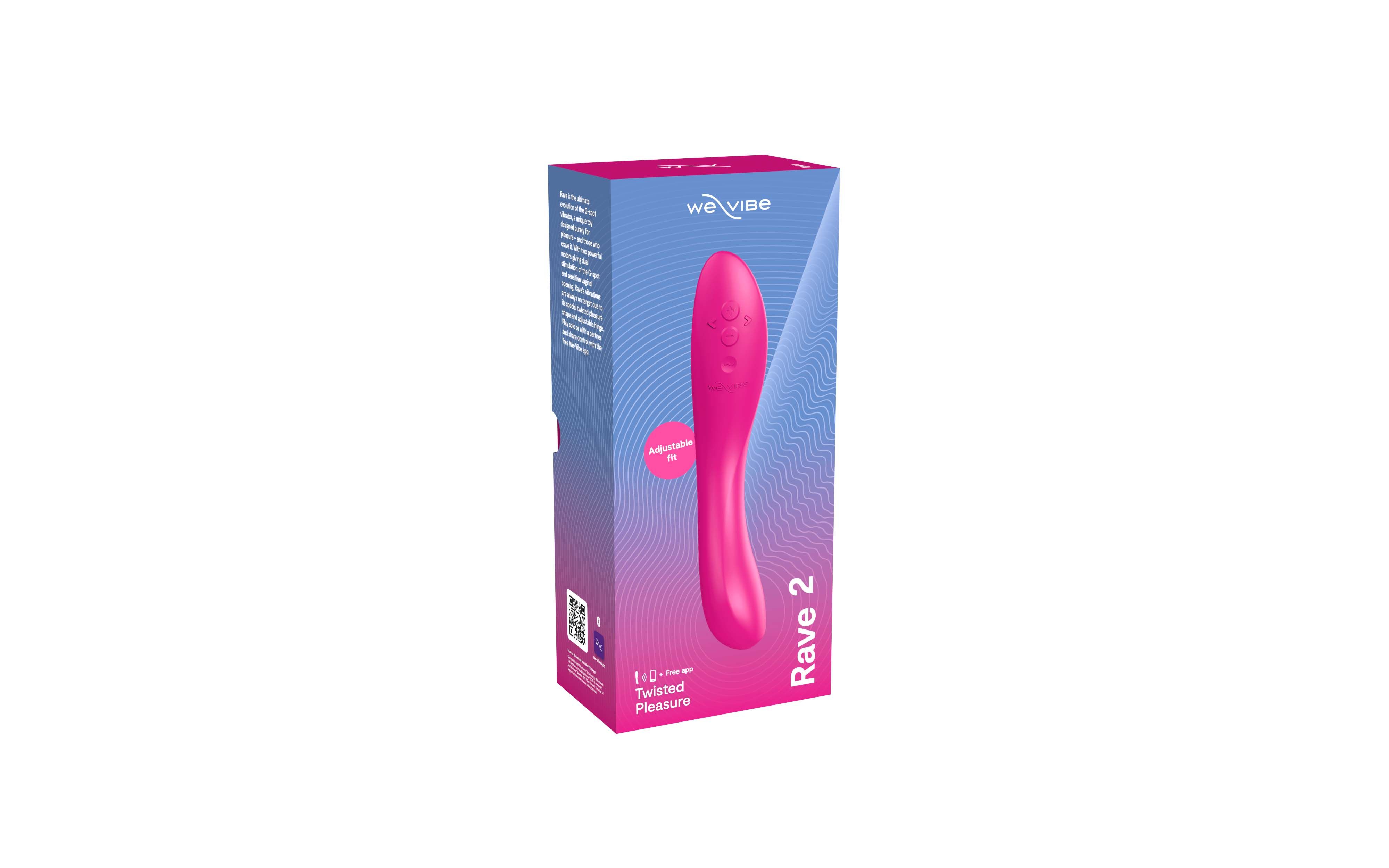 Rave 2 Vibratori boje fuksije
